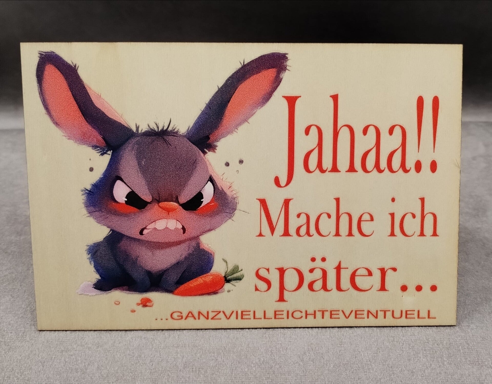 Jahaa!! Mache ich später
