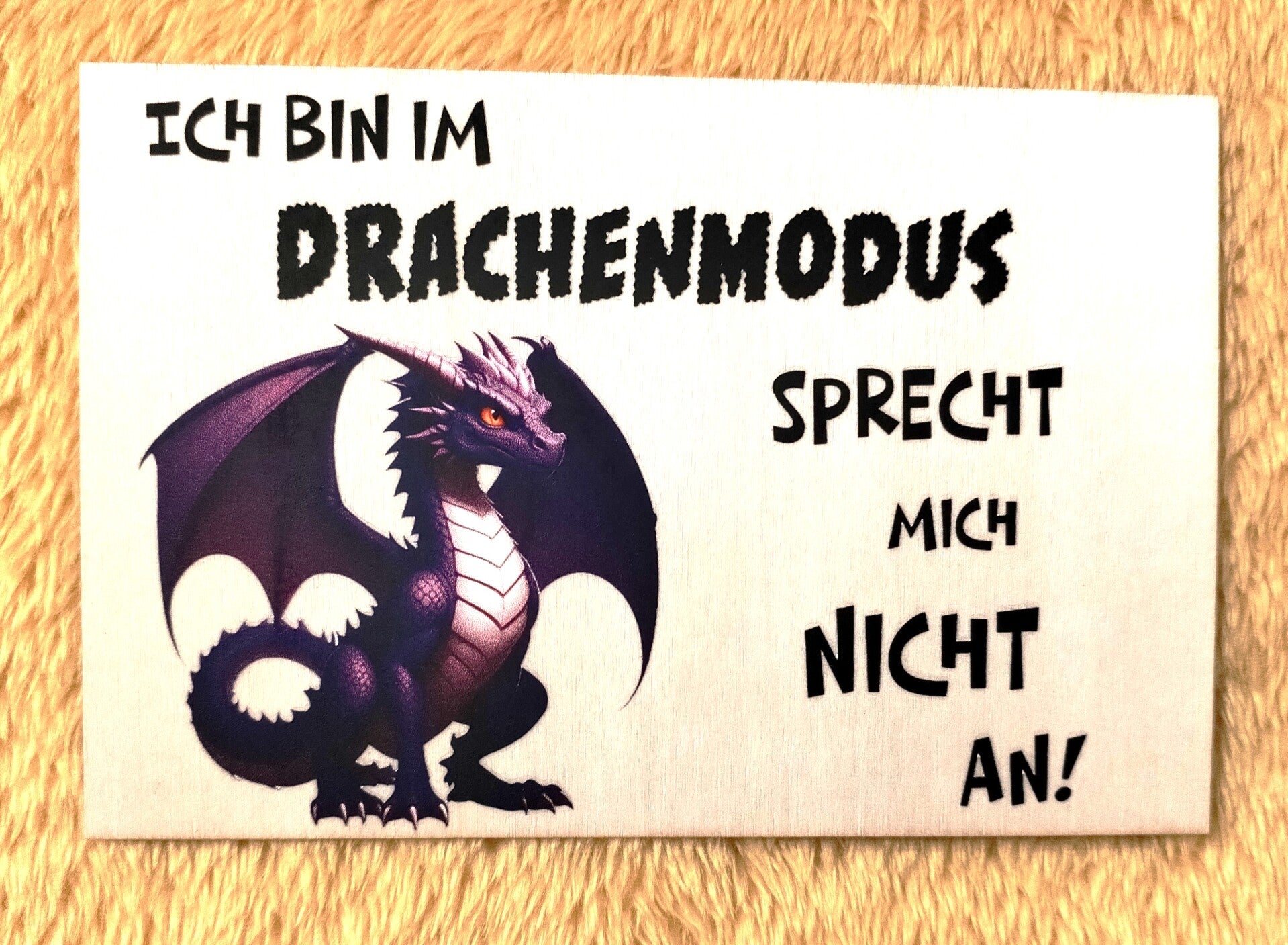 Ich bin im Drachenmodus