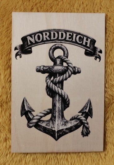 Norddeich Anker s/w