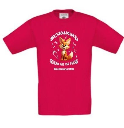 Schulkind Schlau wie ein Fuchs