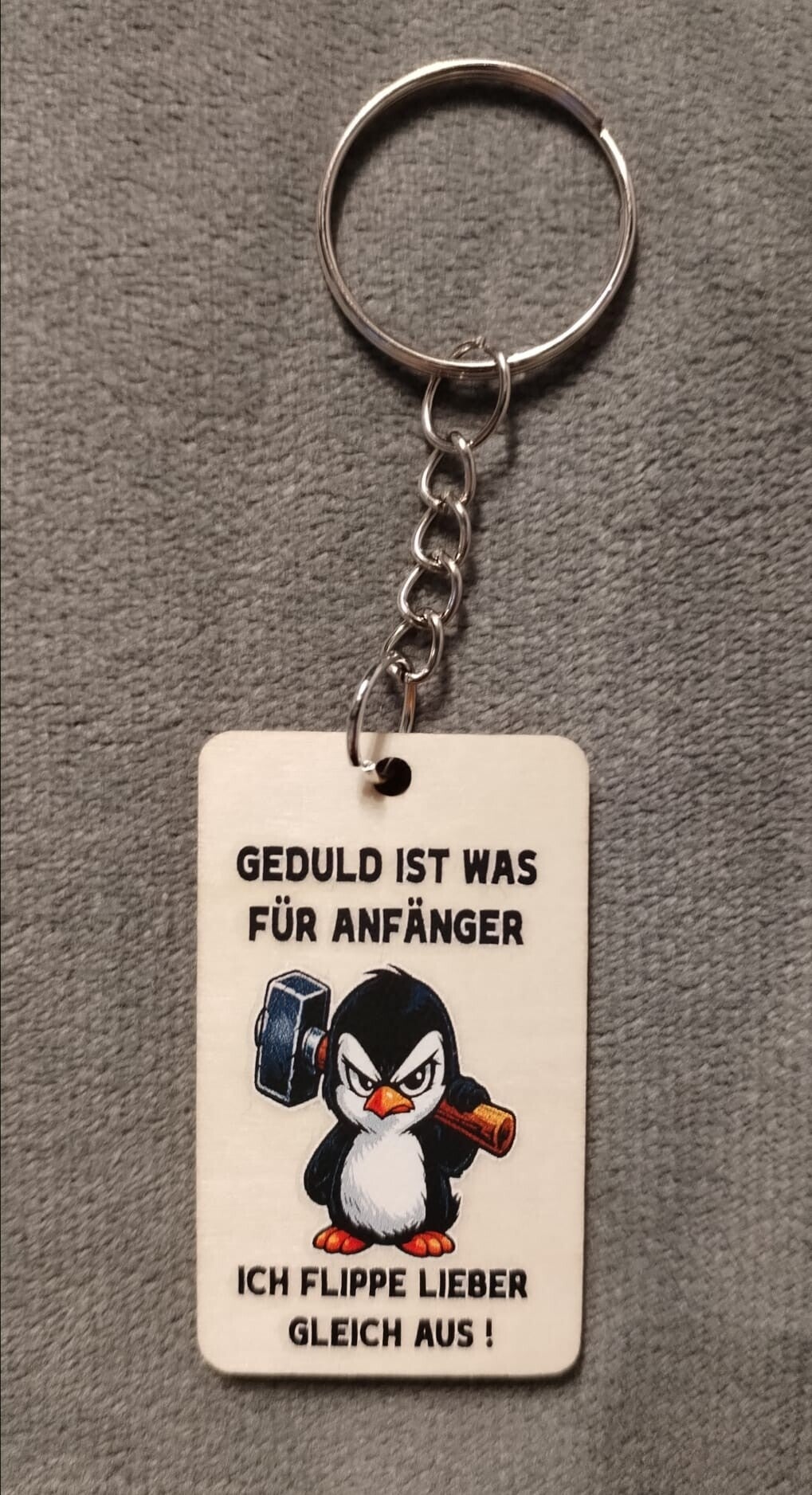 Geduld ist was für Anfänger, Holz
