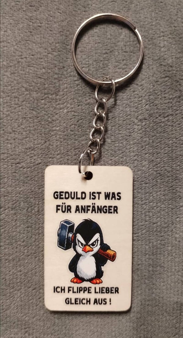 Geduld ist was für Anfänger, Holz