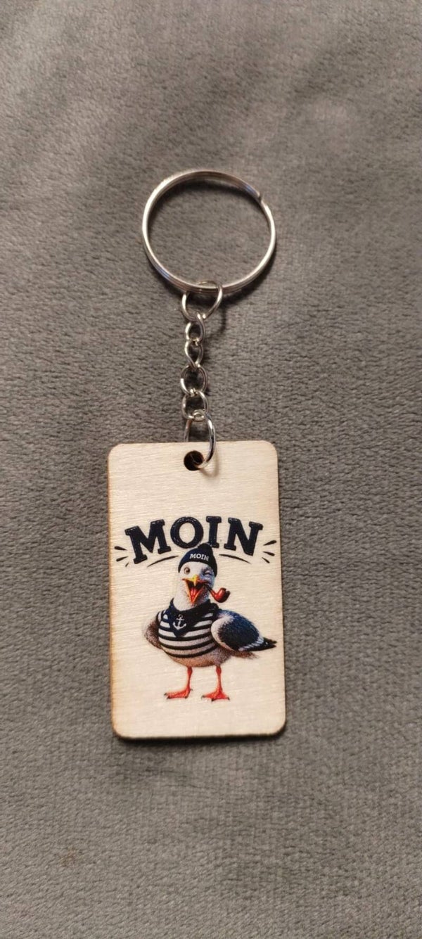 Moin Möwe, Holz