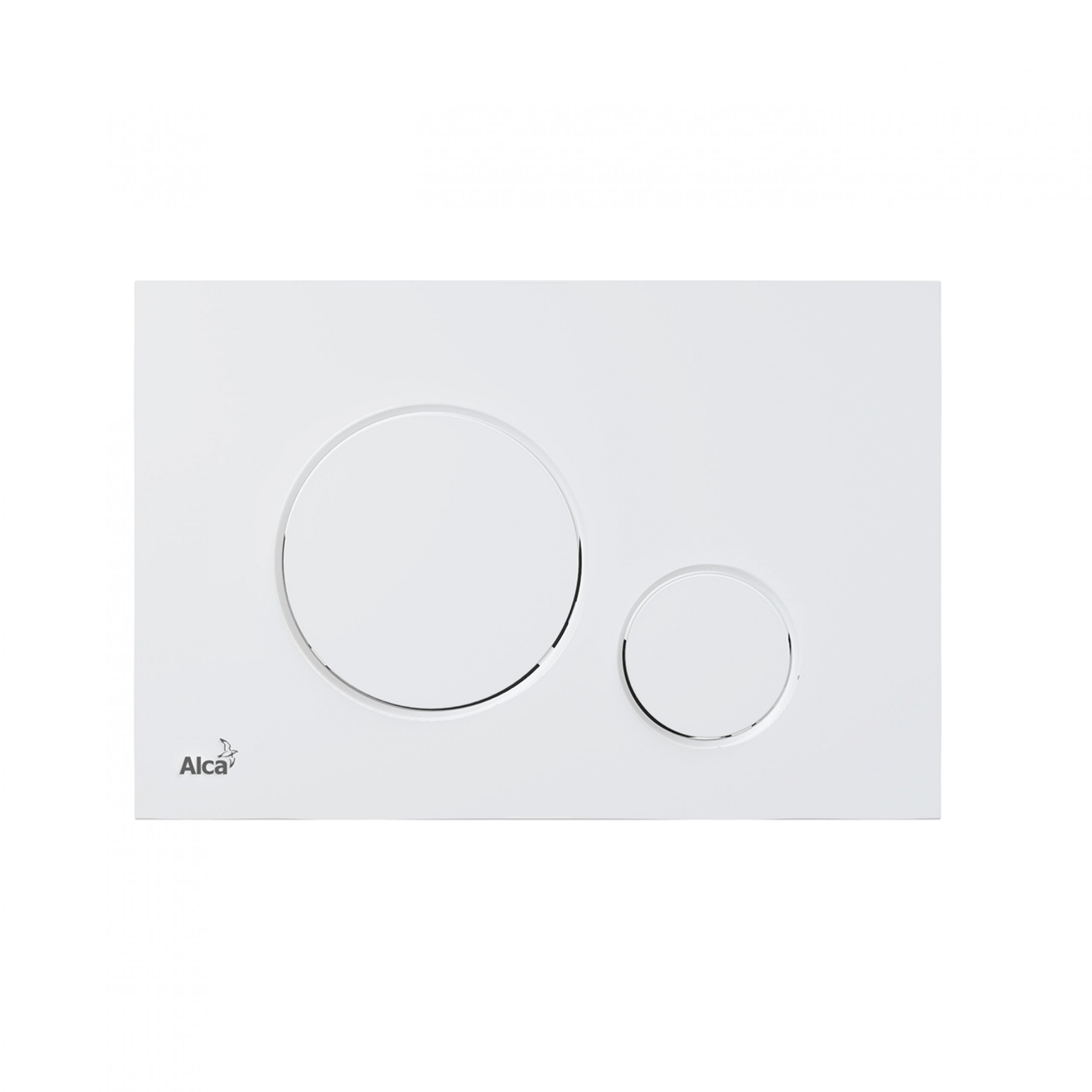 Bedieningsplaat Brugge Mat Wit