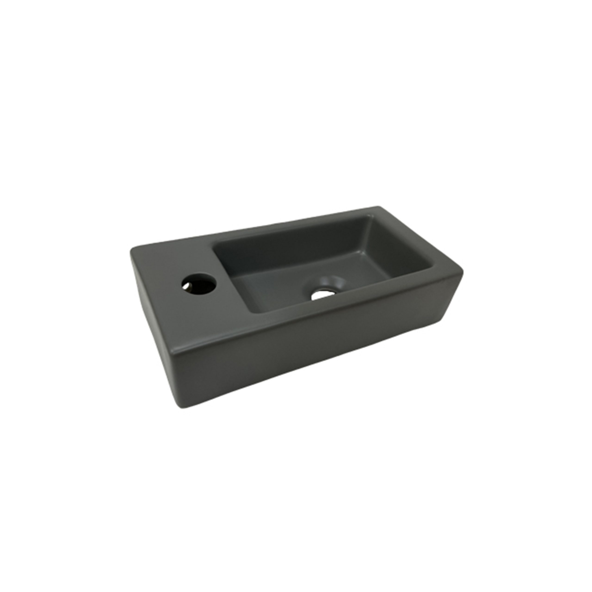 Fontein Toulouse Mini Links Mat Grijs