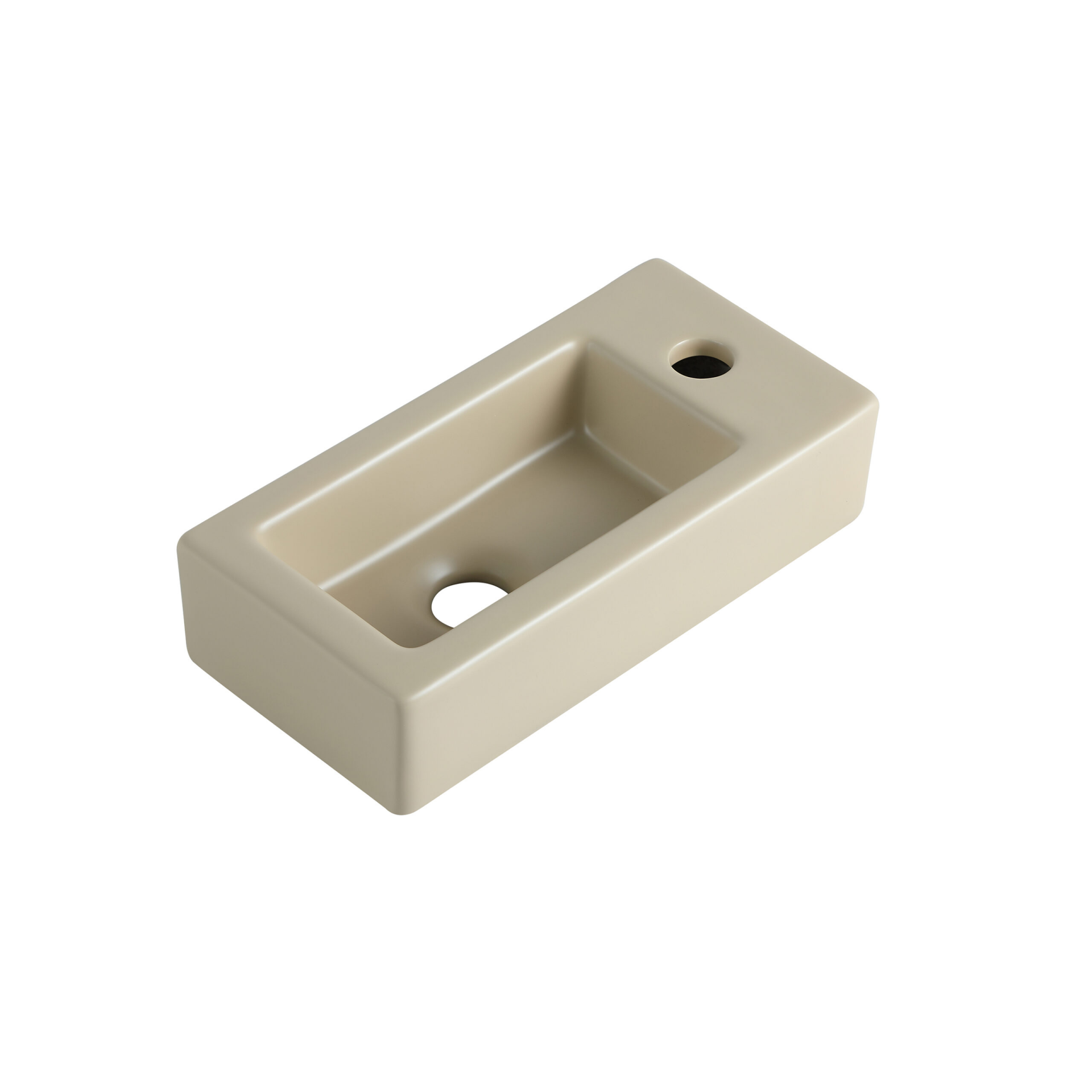 Fontein Toulouse Mini Rechts Mat Beige