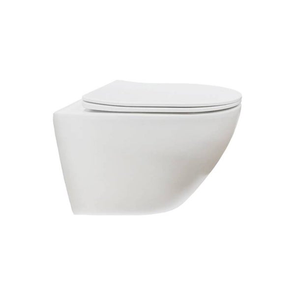 Wandcloset Baditair Mat Wit