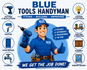 Blue Tools Hadyman