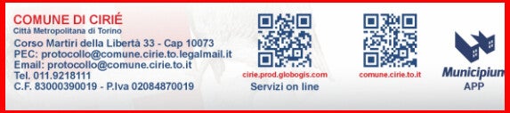 QR comune di cirie