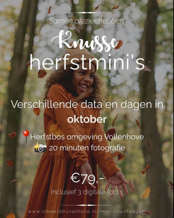 Knusse herfstmini's