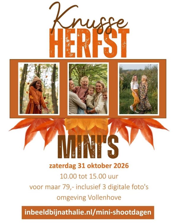 Knusse herfst mini