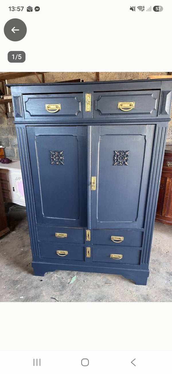 Meidenkast Midnight Blue