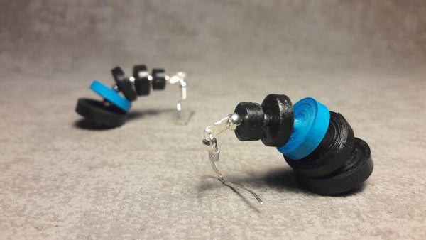 Bijoux - N°2449 - BO - Touch Cône 3mm 5p