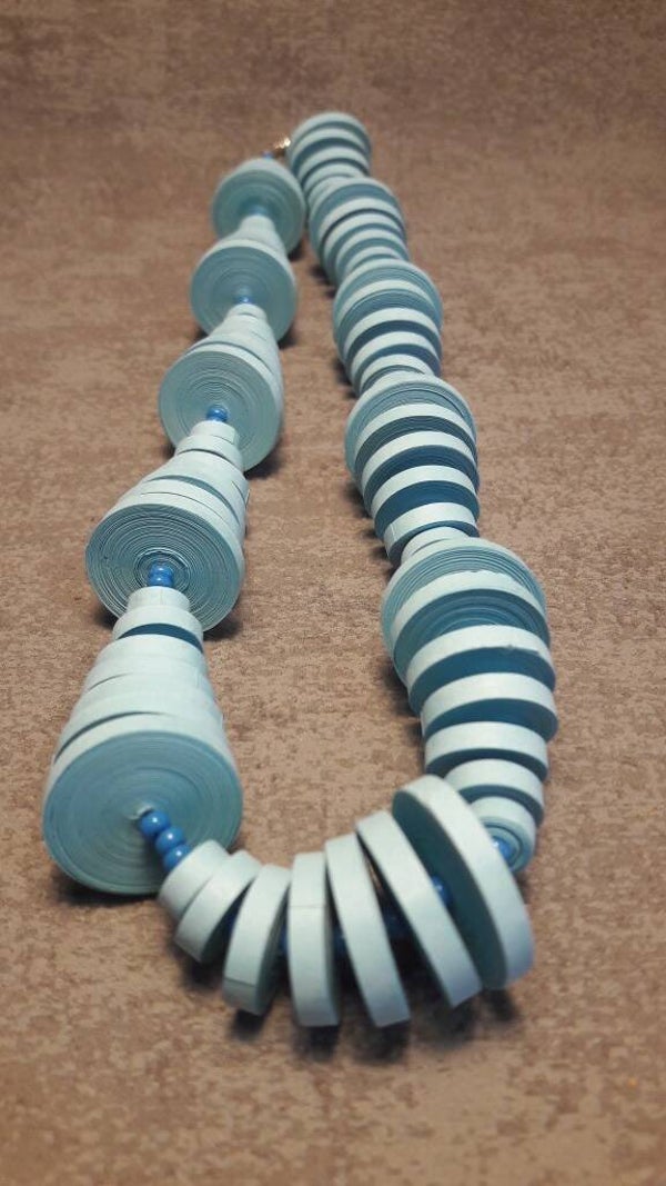 Bijoux - N°2451 - Collier - Cône 3mm 7p