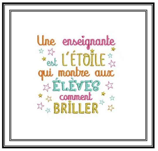 Cadeaux N°03 - Enseignante