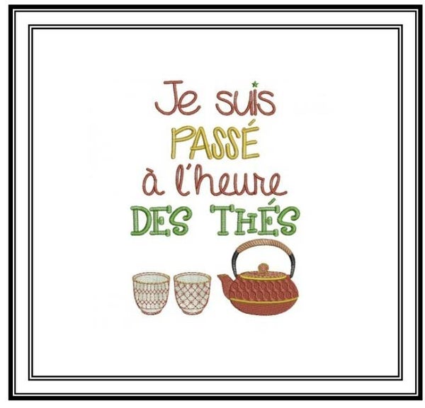 Cadeaux N°11 - Des thés