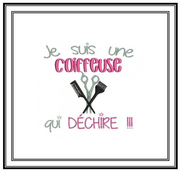 Cadeaux N°25 - Coiffeuse