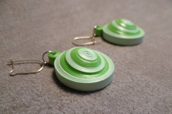 Bijoux - N°2127 - BO - Demie-sphère Couleur