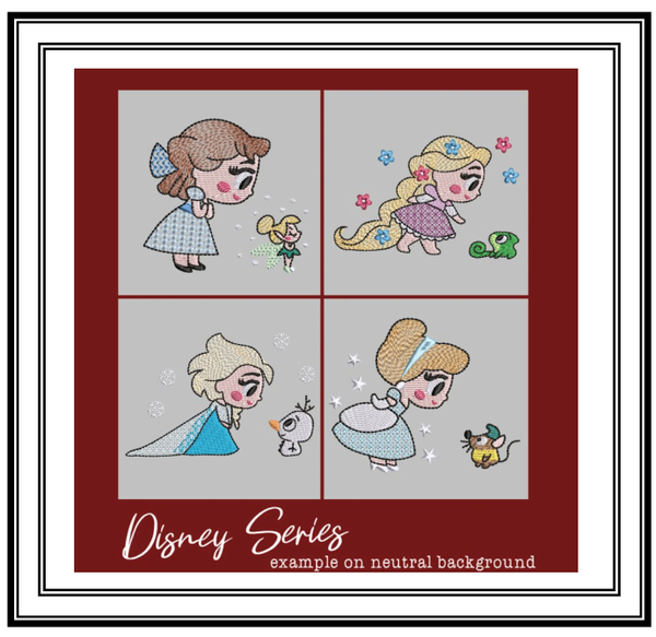 Disney N°0165 - N°408 - Blanche-Neige (Pack de 8)