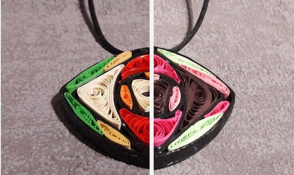 Bijoux - N°1979 - Quilling - Recto-Verso