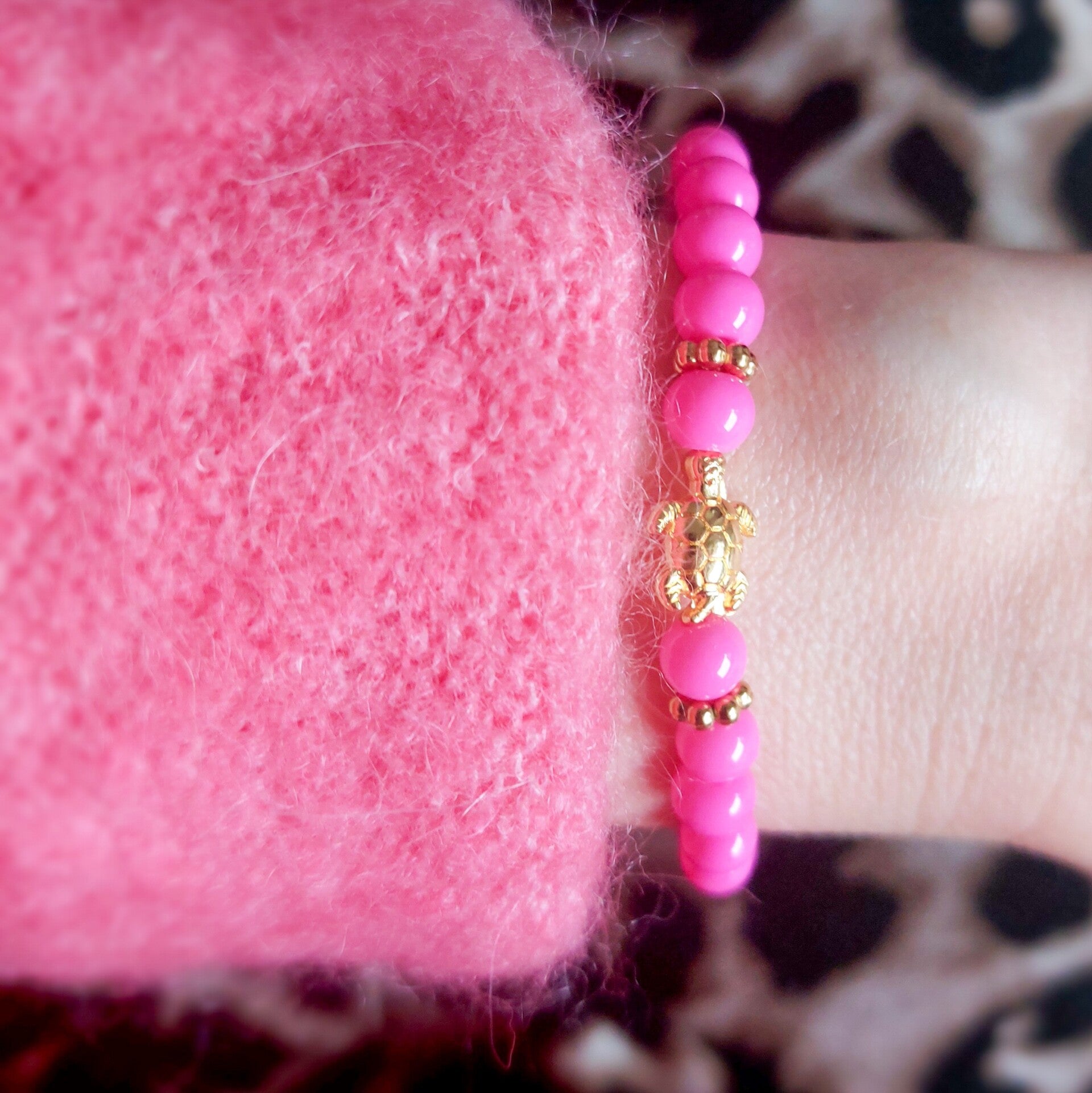 Roze schildpad