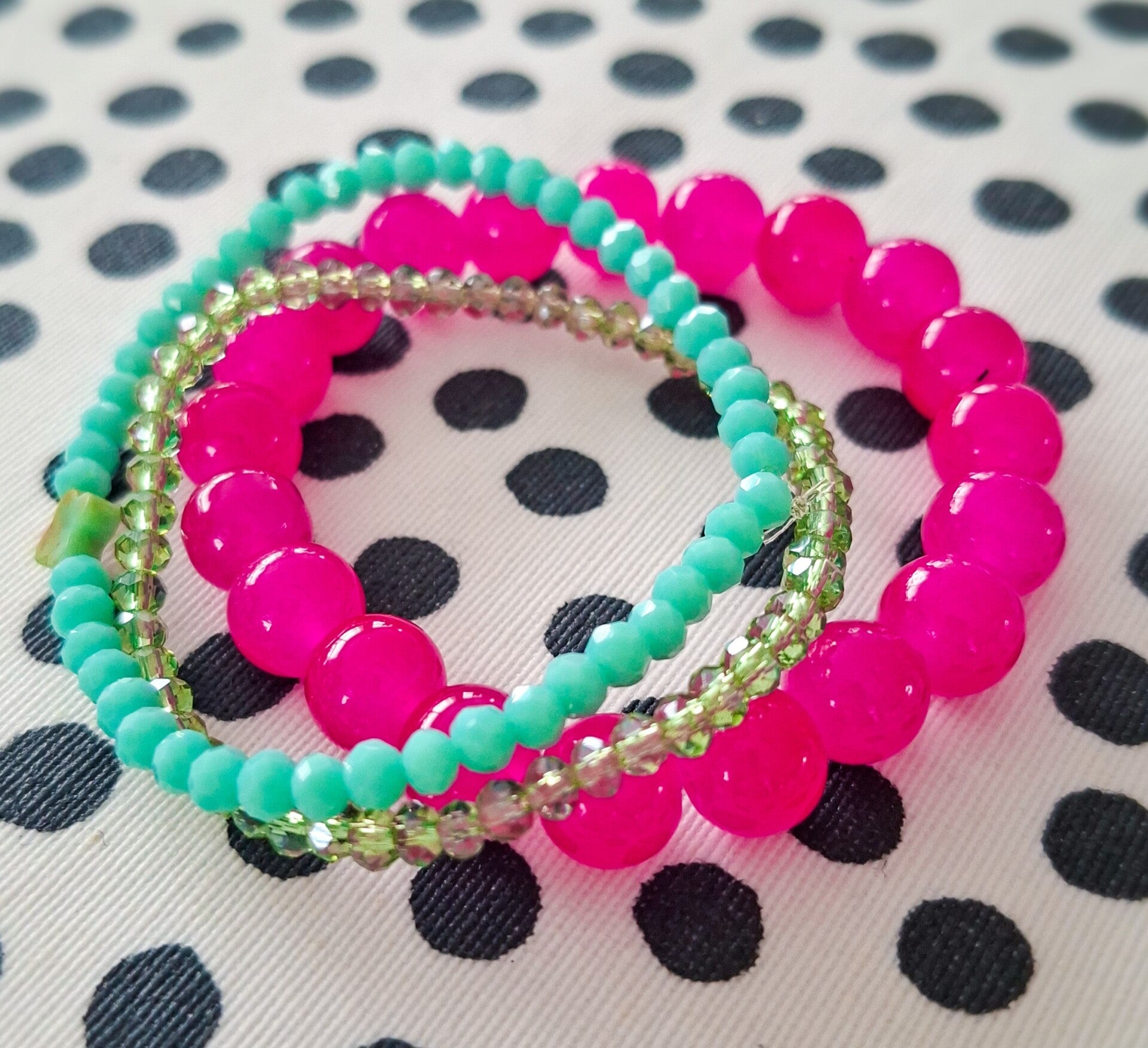 Set Roze & Groen