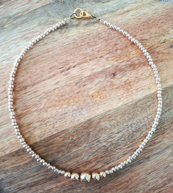 Korte ketting goud