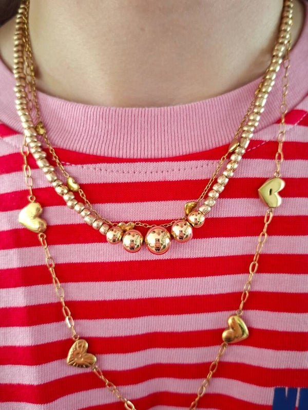 Korte ketting goud
