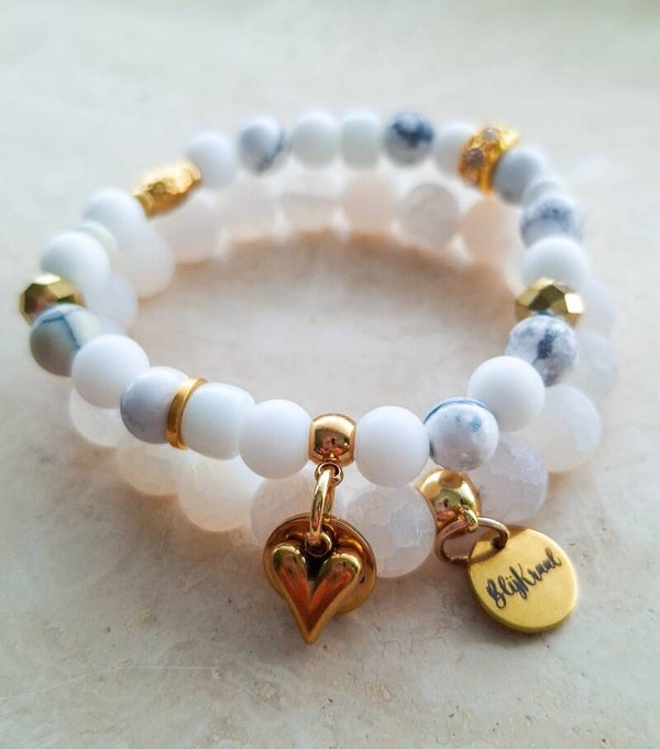 Zomerse set Wit&Goud