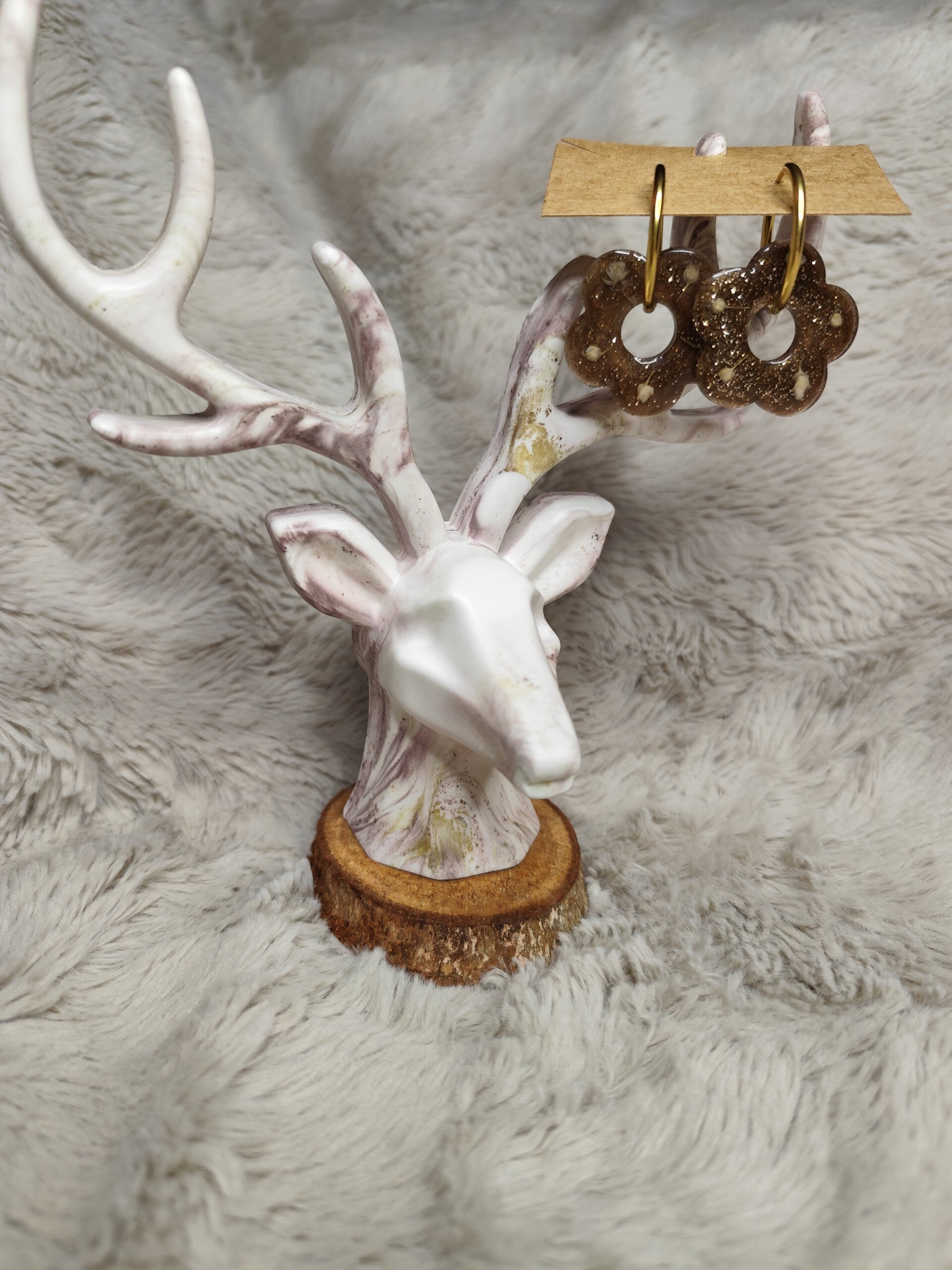 Pampilles colorées en résine UV