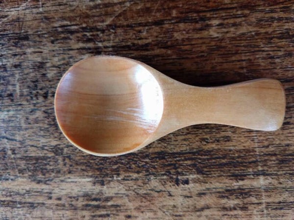 Houten ronde lepel
