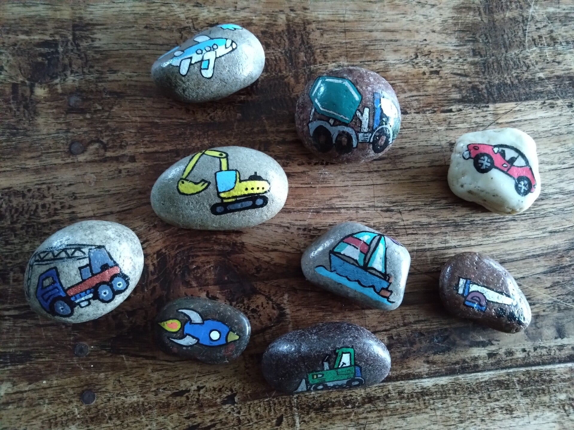 Vertelstenen voertuigen