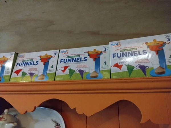 Mooie grote trechter set