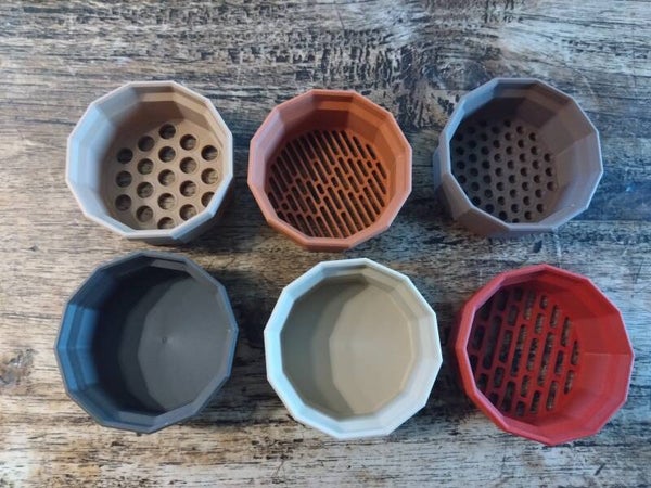 Mini zeefjes rustige kleuren van X-Creator