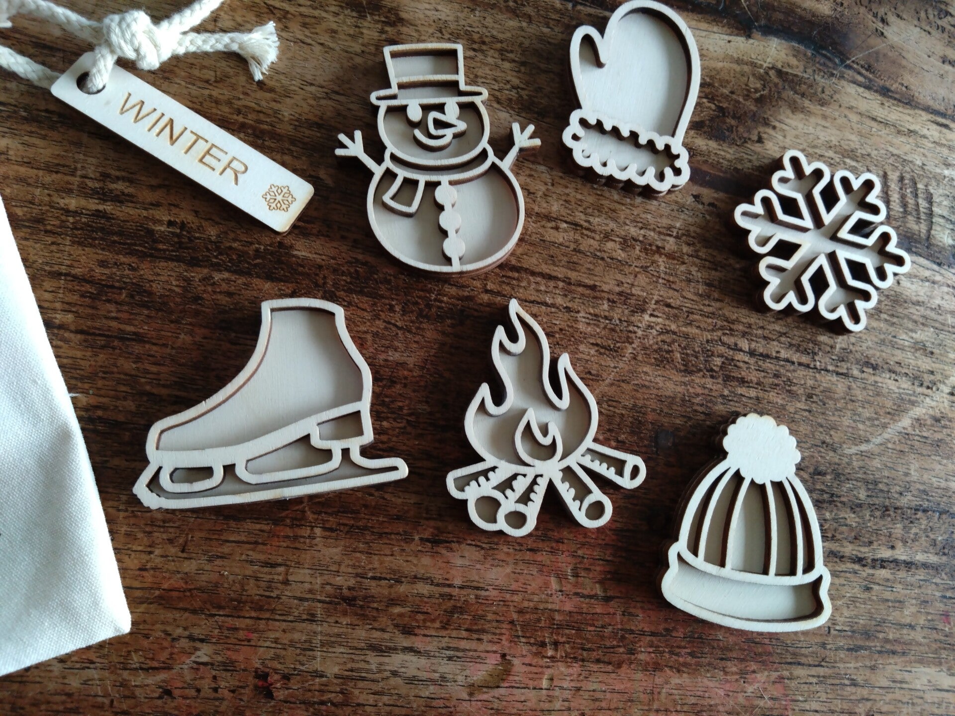 Stempel en vulvormen winter