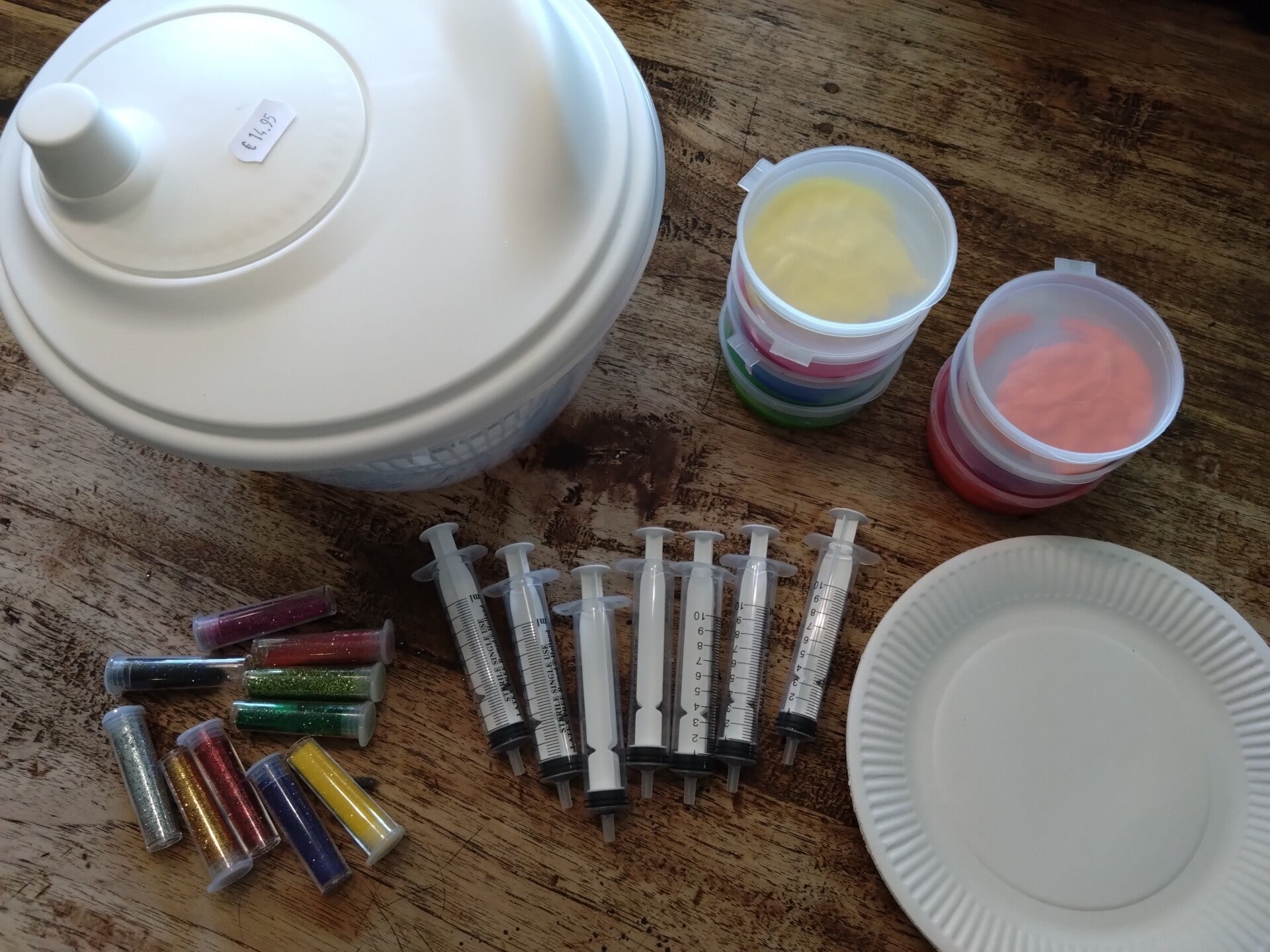 Draaikunst met de sla centrifuge