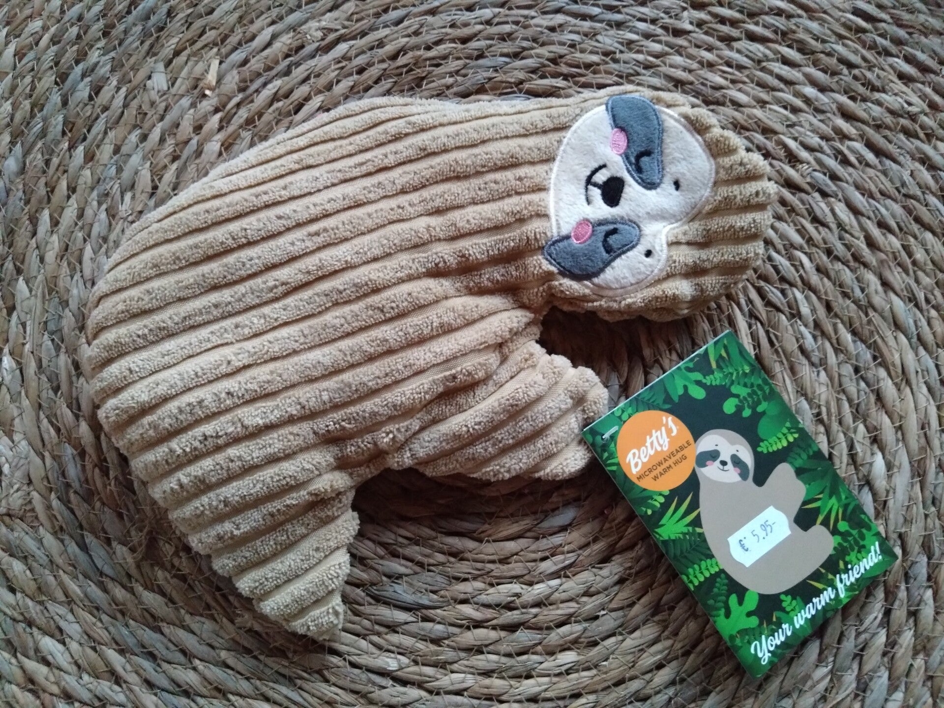 Grote dieren pittenzak met kersenpitten