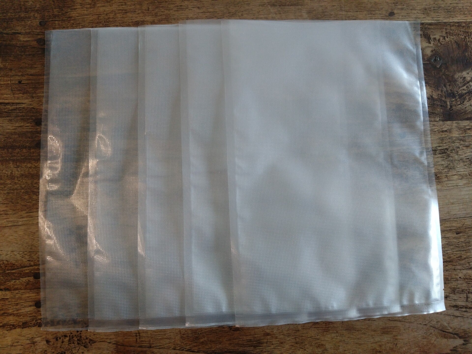 Set van 5 grote stevige vacuüm zakken