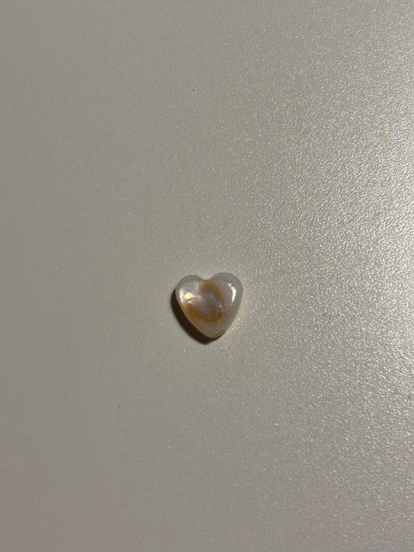 56. Kleine Bruin/wit hartje