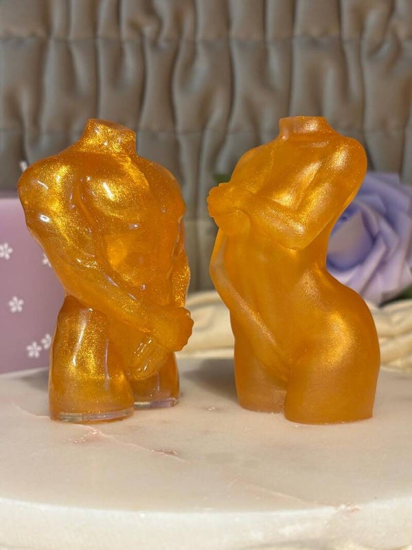 Man en vrouw torso