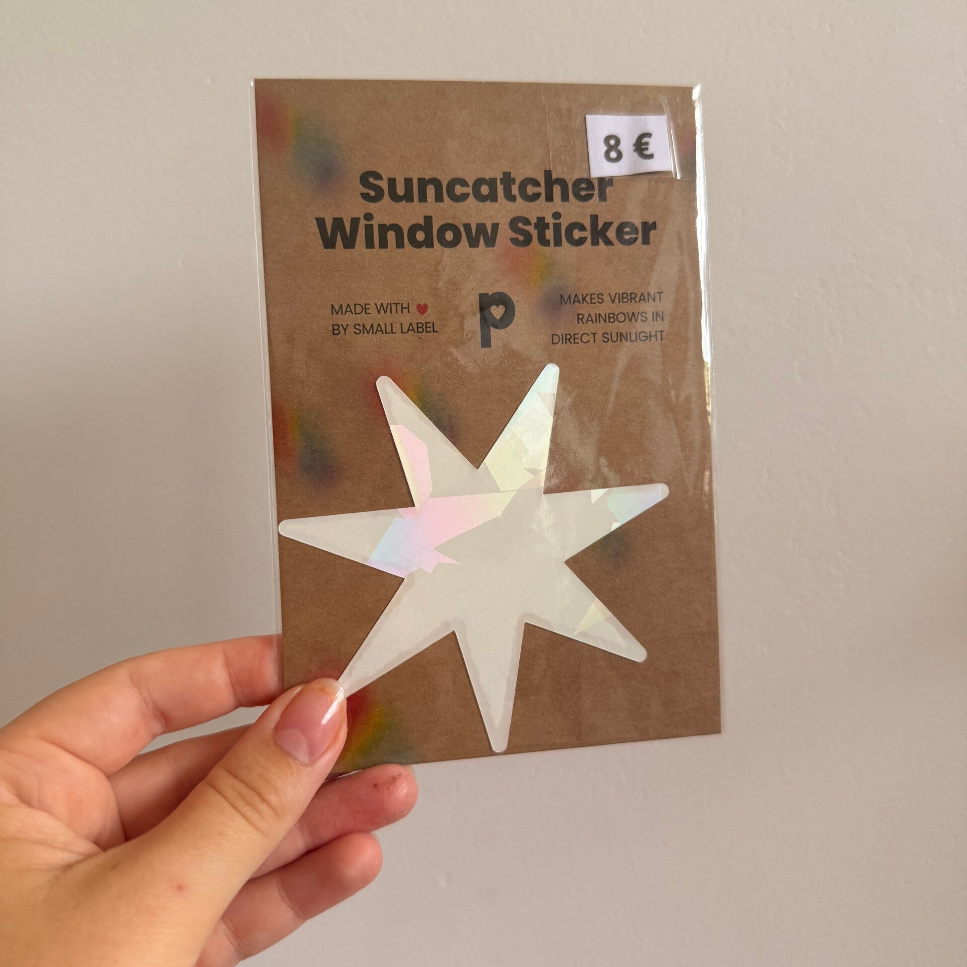 Stickers sun catcher étoile