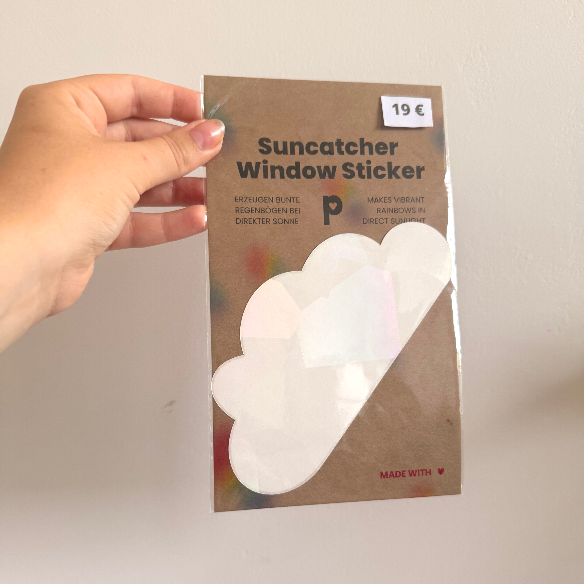 Stickers sun catcher Nuage XL