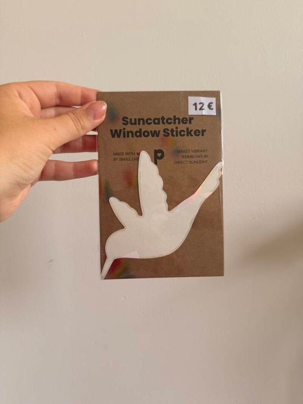 Stickers sun catcher colibri