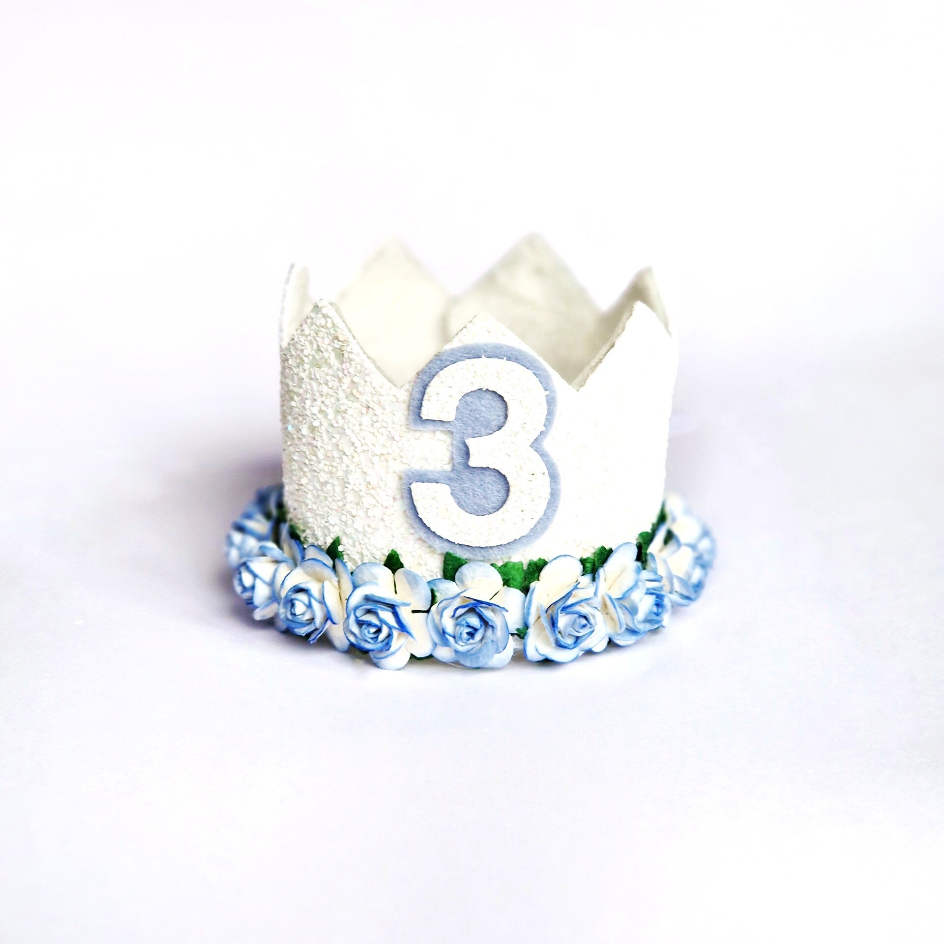 Hope birthday crown - blue