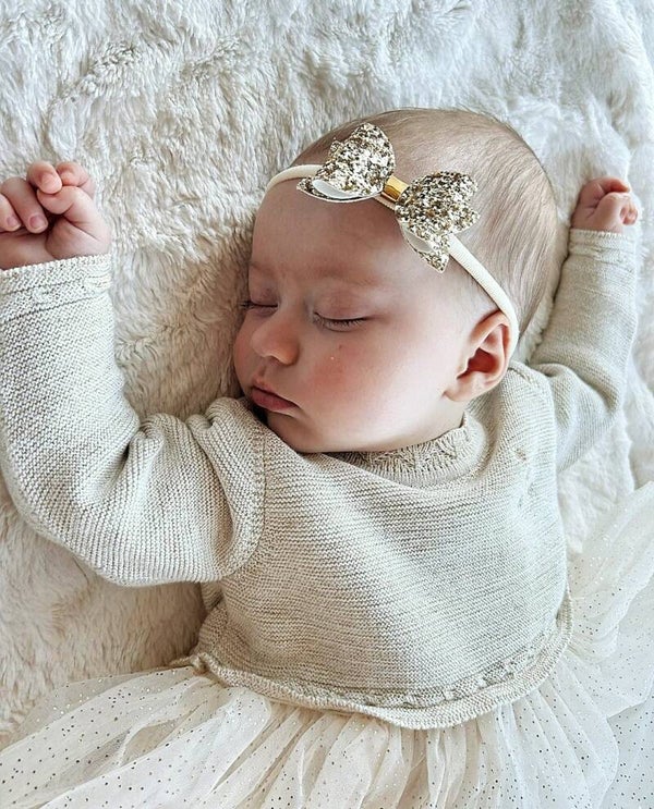 My Little gold bow