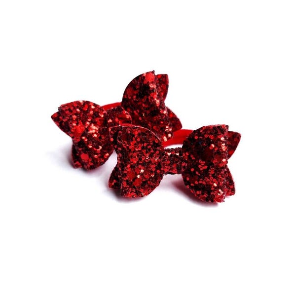 1 Red teeny weeny bows