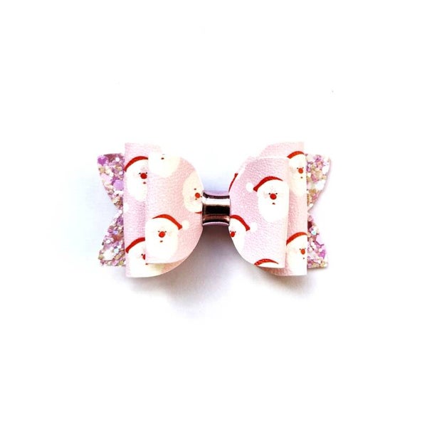 My Little santa bow