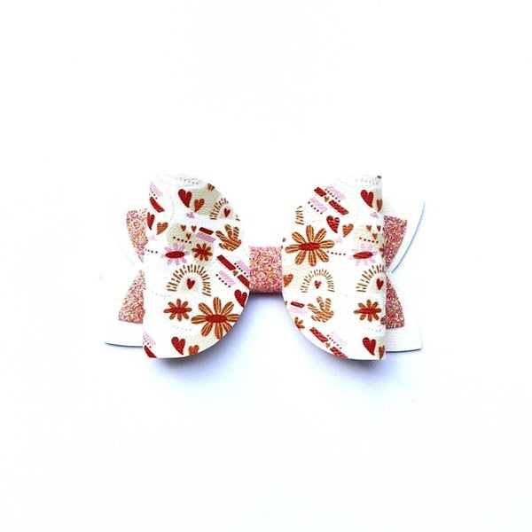 Abstract love bow