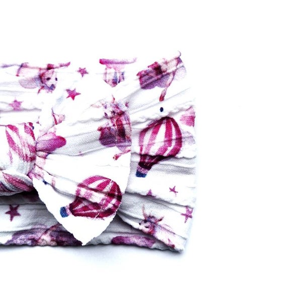 Unicorns in the cloud headband
