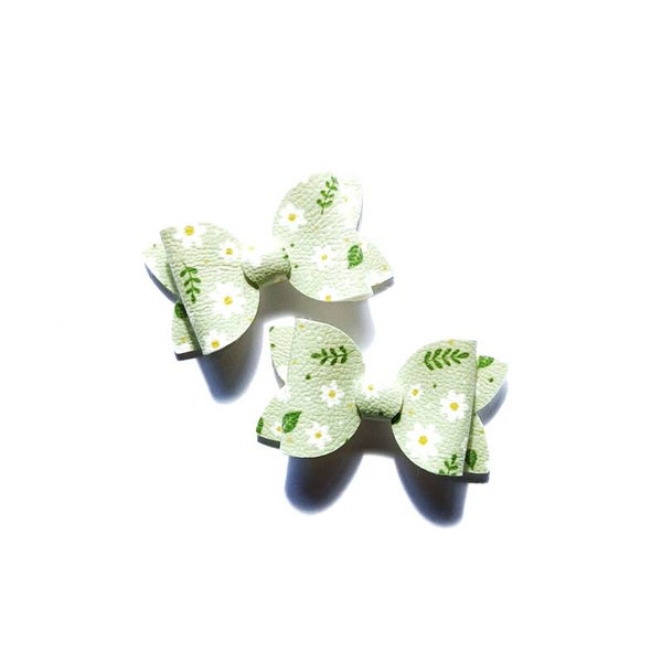 Mint daisies teeny weeny set